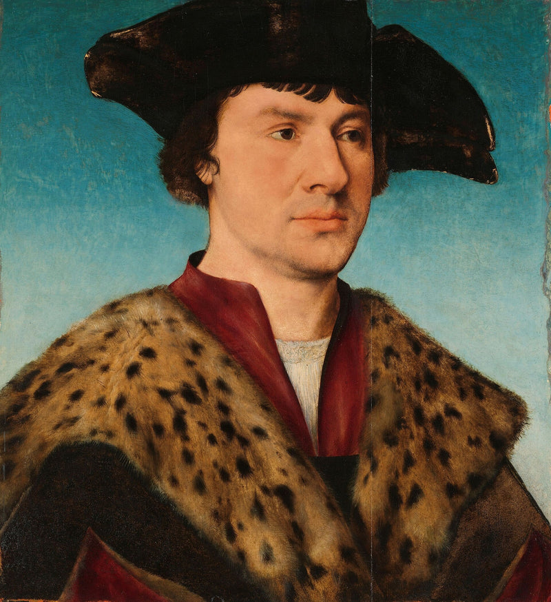 retrato de un hombre - Joos van Cleve