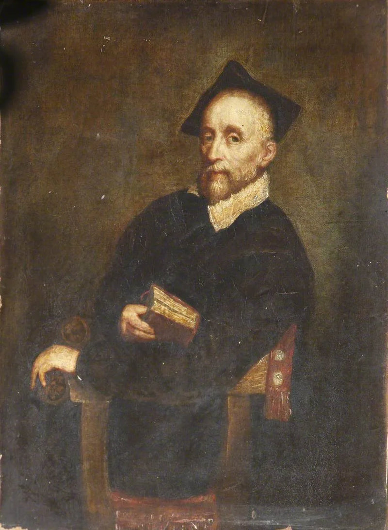 Retrato de un hombre (« El maestro de escuela de Tiziano ») - Giovanni Battista Moroni