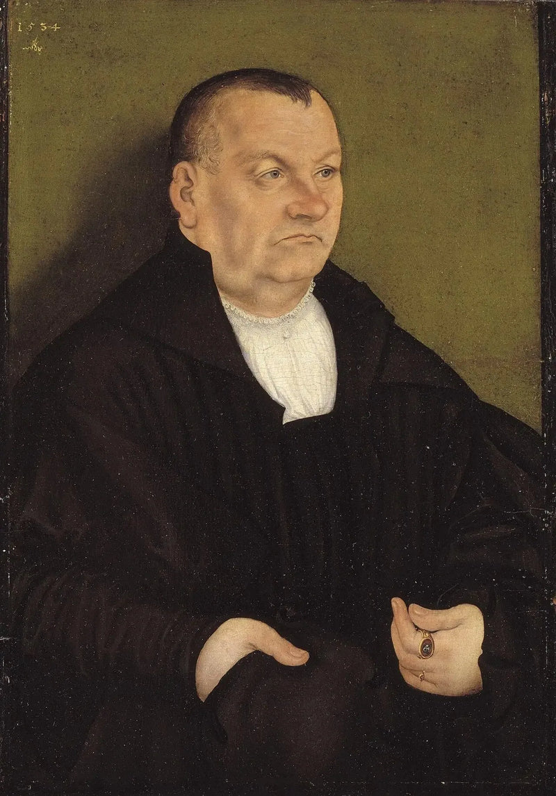 Retrato de un hombre - Lucas Cranach el Viejo