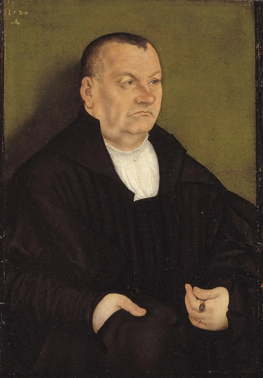 Retrato de un hombre - Lucas Cranach el Viejo