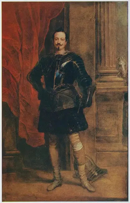 Retrato de un hombre, quizás Filippo van Spinola - Antoine van Dyck