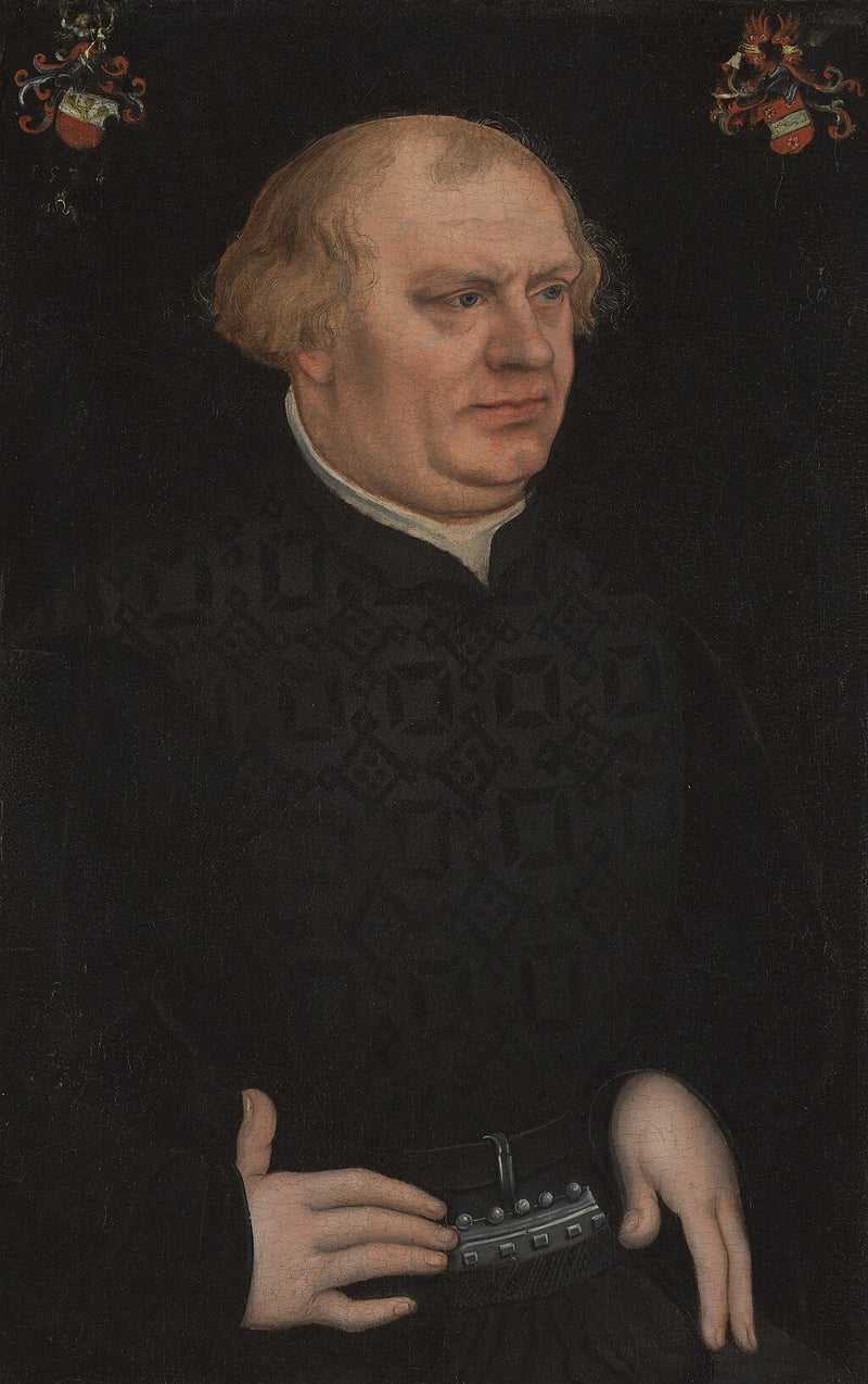 Retrato de un hombre, probablemente Johan Feige - Lucas Cranach el Viejo