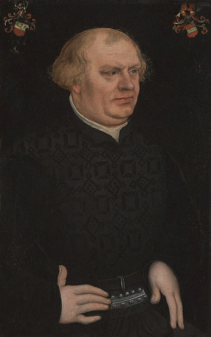 Retrato de un hombre, probablemente Johan Feige - Lucas Cranach el Viejo