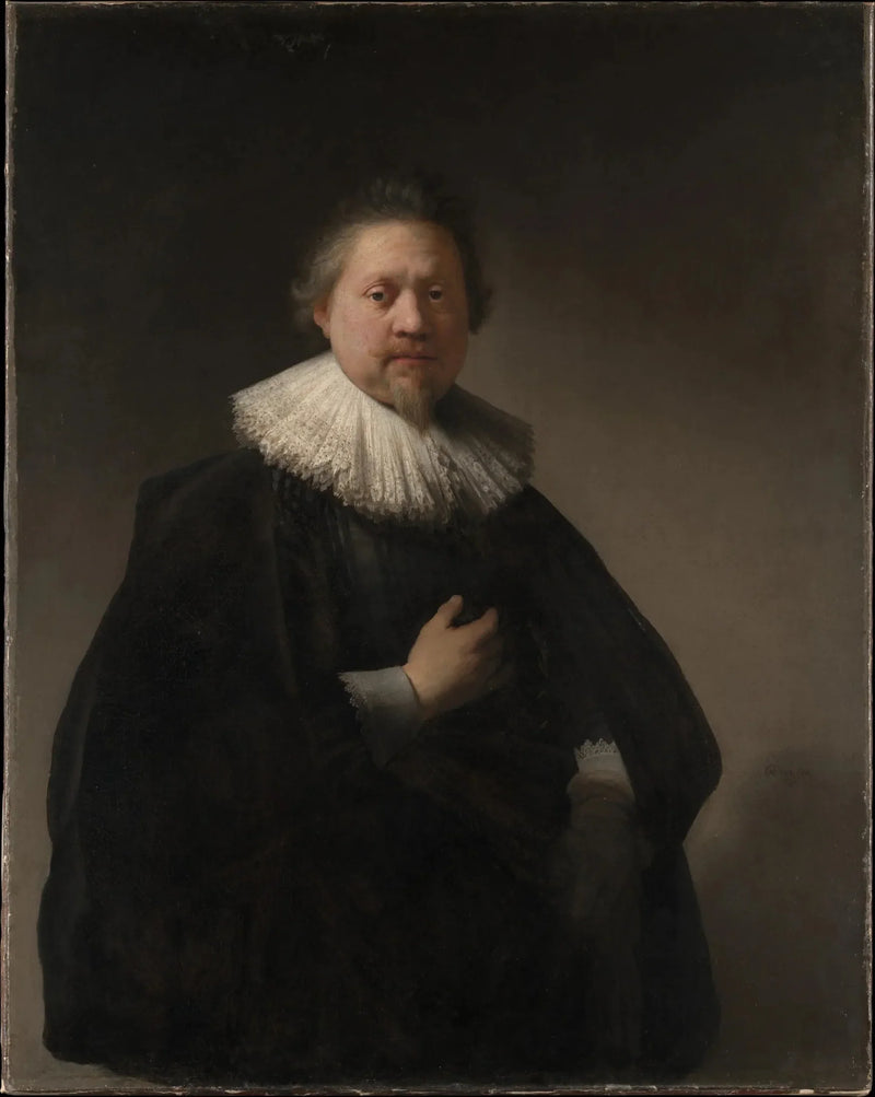 Retrato de un hombre, probablemente un miembro de la familia Van Beresteyn - Rembrandt