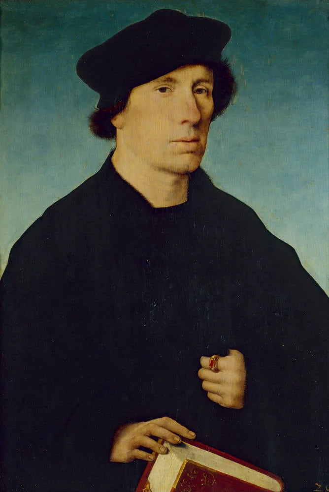 Retrato de un hombre sin barba - Joos van Cleve