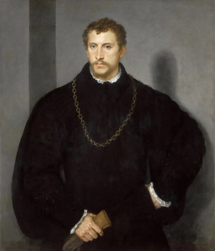 Retrato de un joven inglés - Tiziano