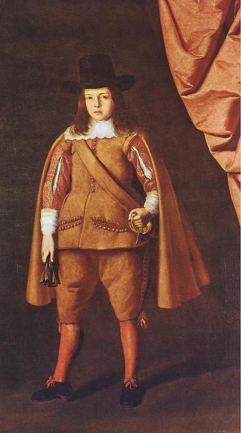 Retrato de un joven aristócrata (Juan Francisco de la Cerda Enríquez de Ribera, Marqués de Cogolludo) - Francisco de Zurbarán