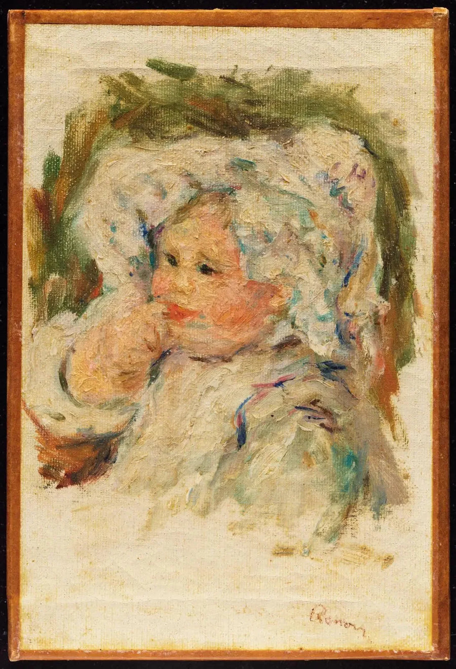 Retrato de un niño pequeño - Pierre-Auguste Renoir