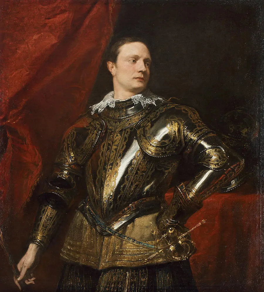 Retrato de un joven general - Antoine van Dyck