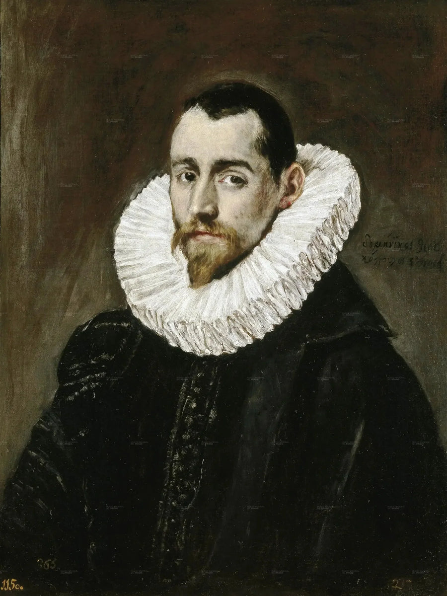 Retrato de un joven caballero - El Greco