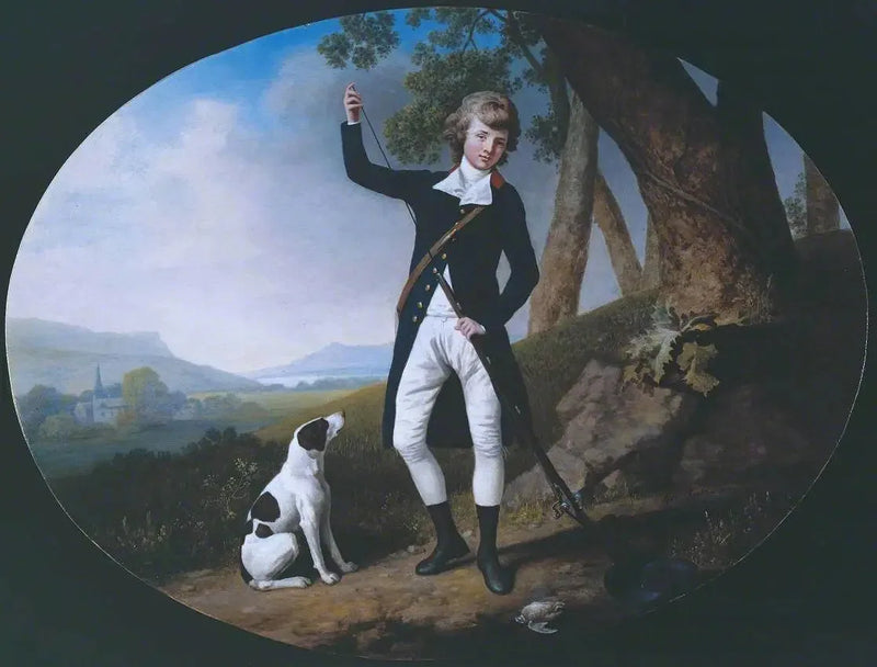 Retrato de un joven caballero en marcha - George Stubbs