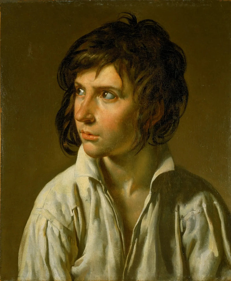 Retrato de un joven - Anne-Louis Girodet