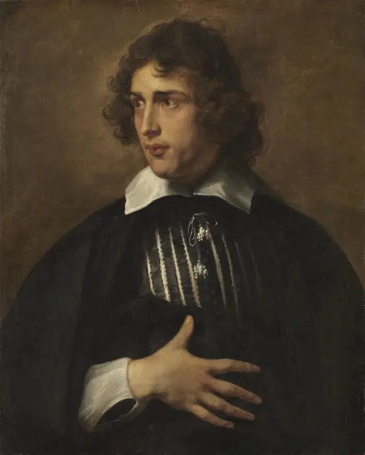 Retrato de un joven - Antoine van Dyck