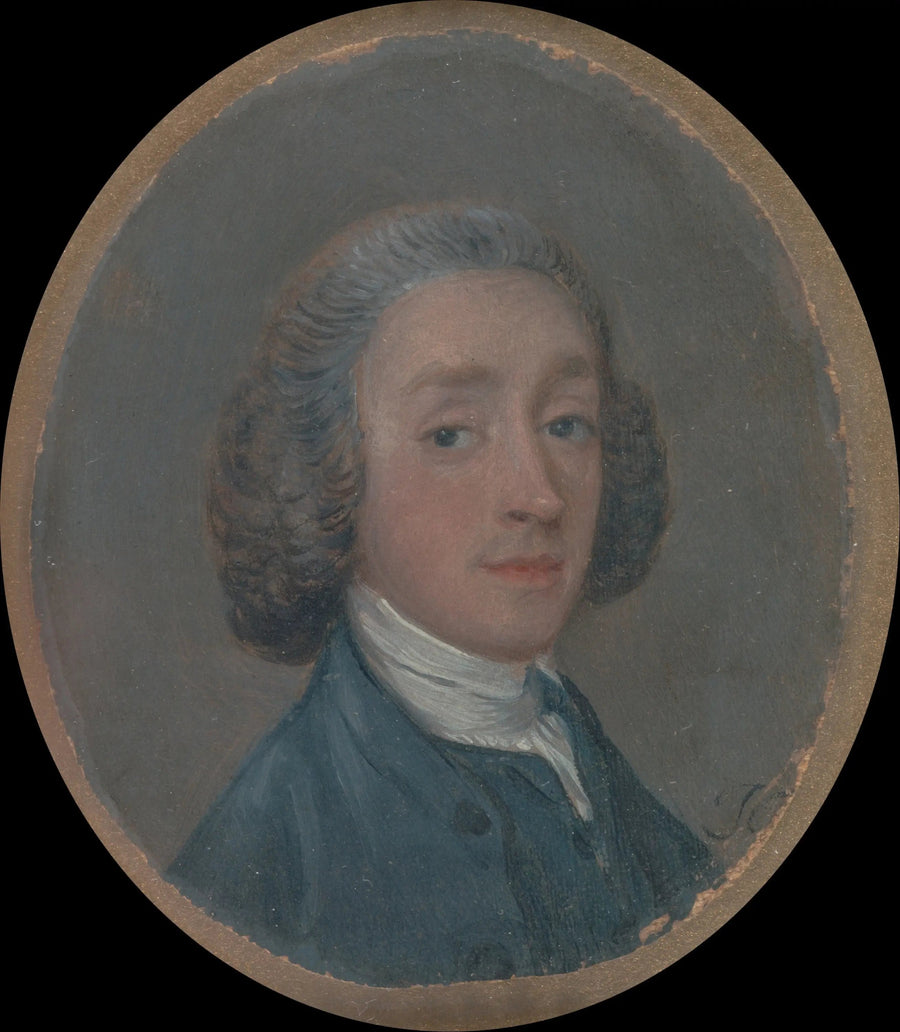 Retrato de un joven con cabello polvoriento - Thomas Gainsborough