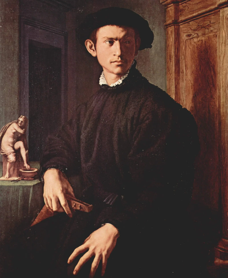Retrato de un joven con laúd - Bronzino