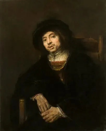 Retrato de un joven en un sillón - Rembrandt