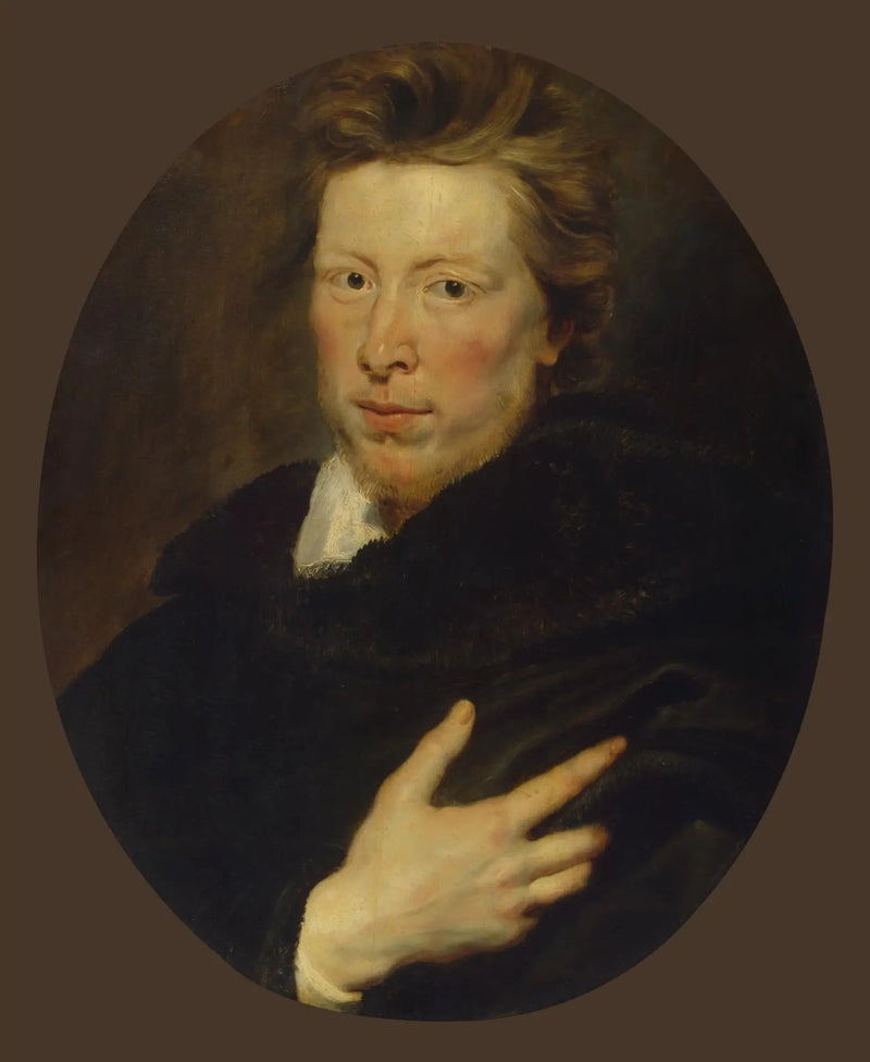 Retrato de un joven (Retrato de George Gaidge) - Peter Paul Rubens