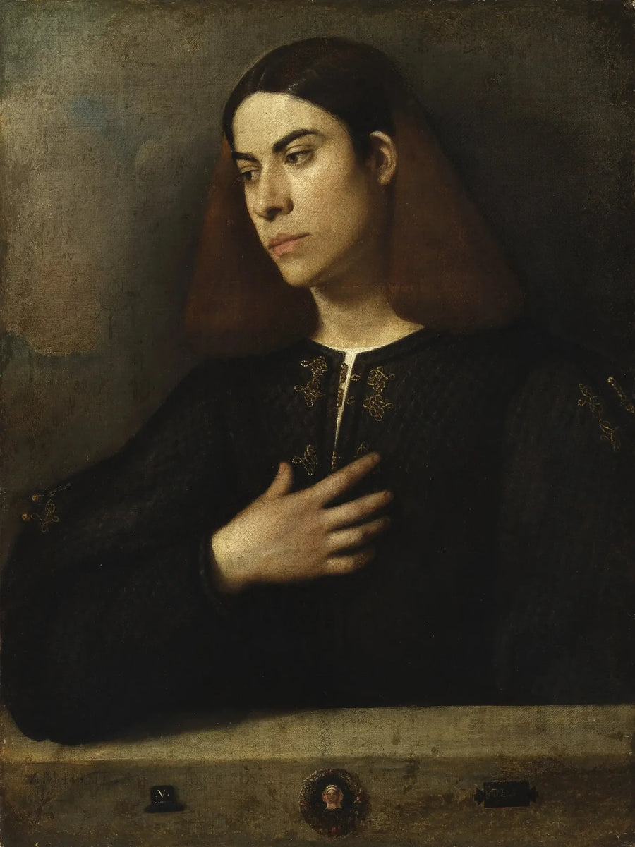 Retrato de un joven - Giorgione