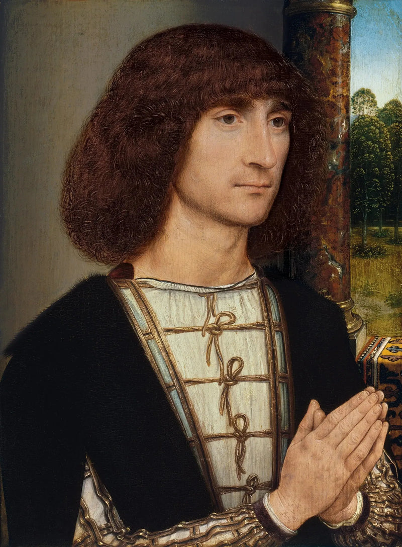 Retrato de un joven - Hans Memling
