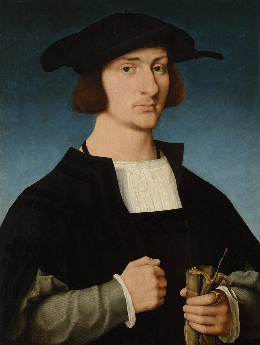 Retrato de un joven - Joos van Cleve