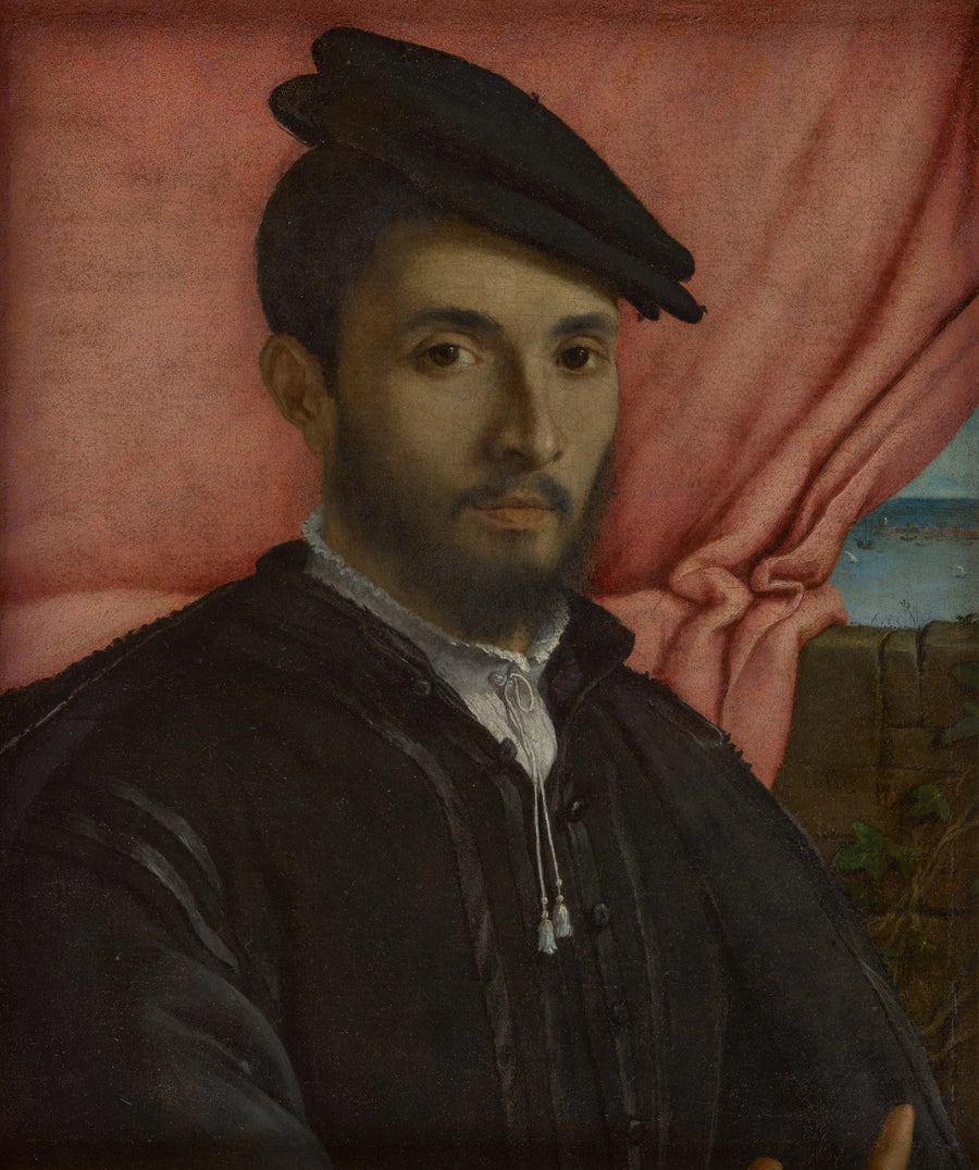 Retrato de un joven - Lorenzo Lotto