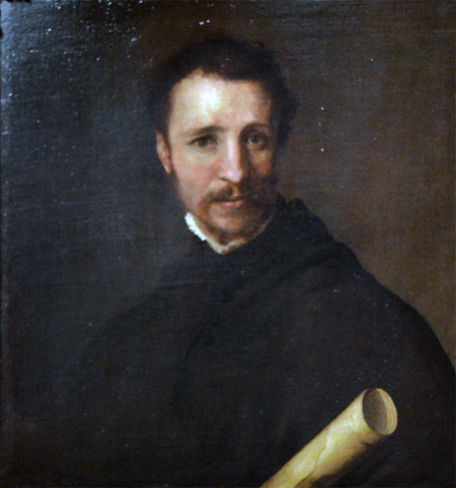 Retrato de un joven por Lorenzo Lotto - Lorenzo Lotto