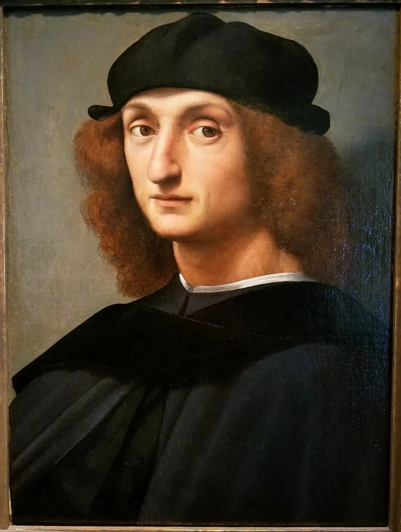 Retrato de un joven - Rafael Sanzio