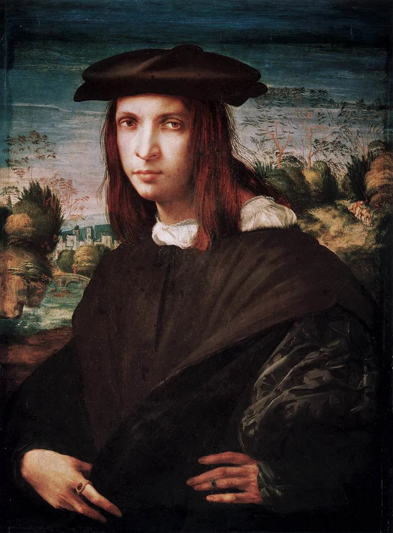 Retrato de un joven - Rosso Fiorentino
