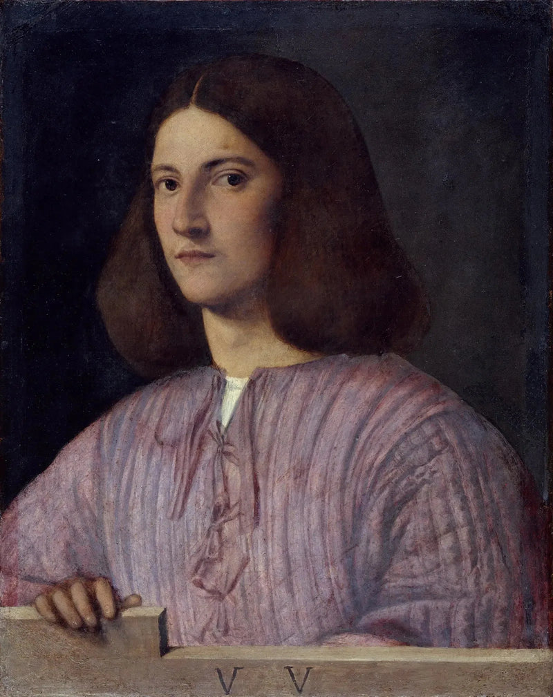 Retrato de un joven - Titian