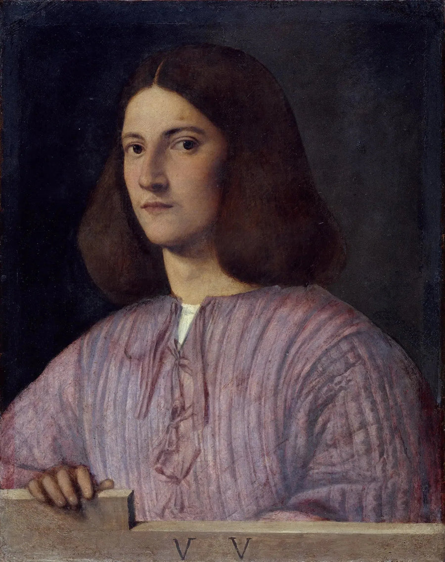 Retrato de un joven - Titian
