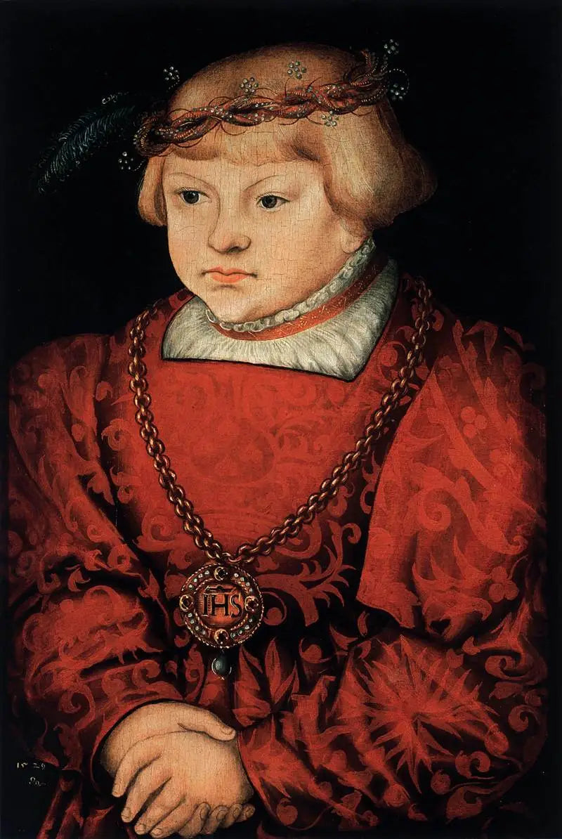 Retrato de un joven príncipe - Lucas Cranach el Viejo