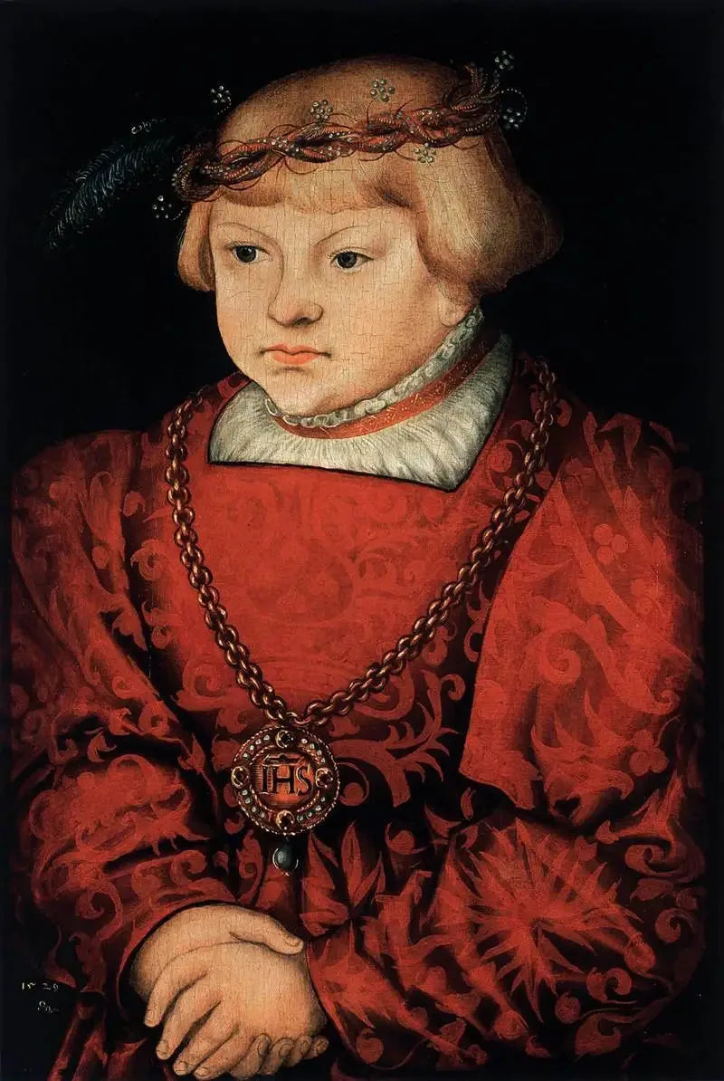 Retrato de un joven príncipe - Lucas Cranach el Viejo