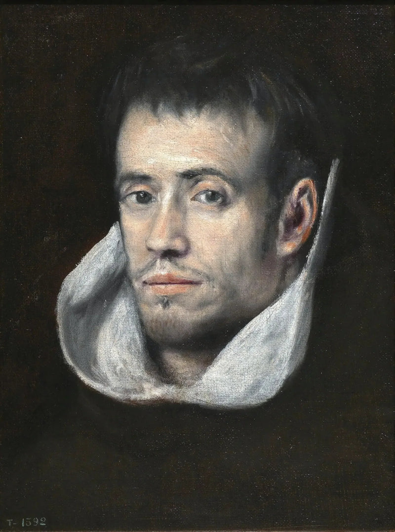 Retrato de un monje - El Greco