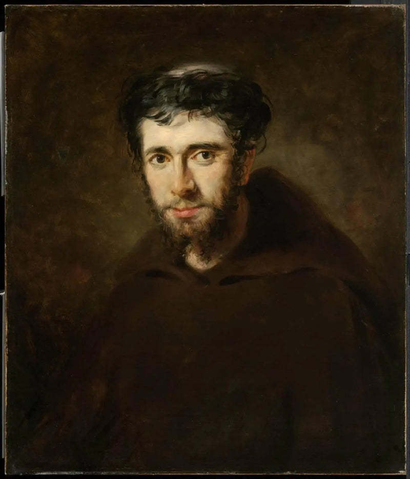Retrato de un monje - Peter Paul Rubens