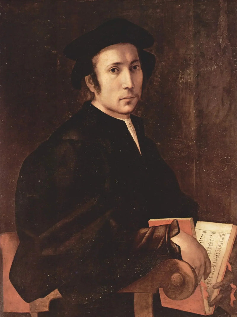 Retrato de un músico - Pontormo