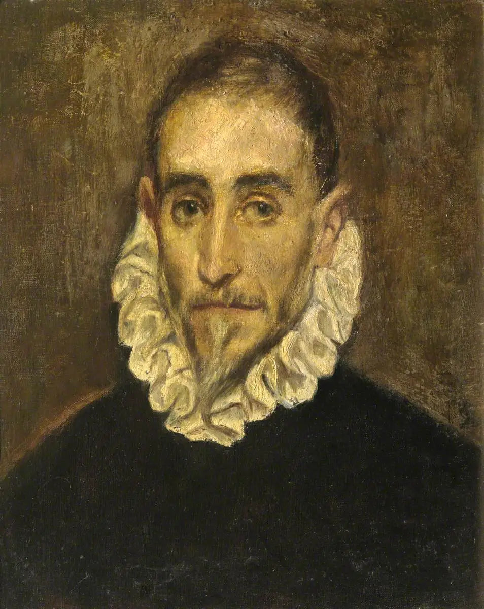Portrait d'un noble aîné - El Greco image 1 reproduction réalisée par Alpha Reproduction