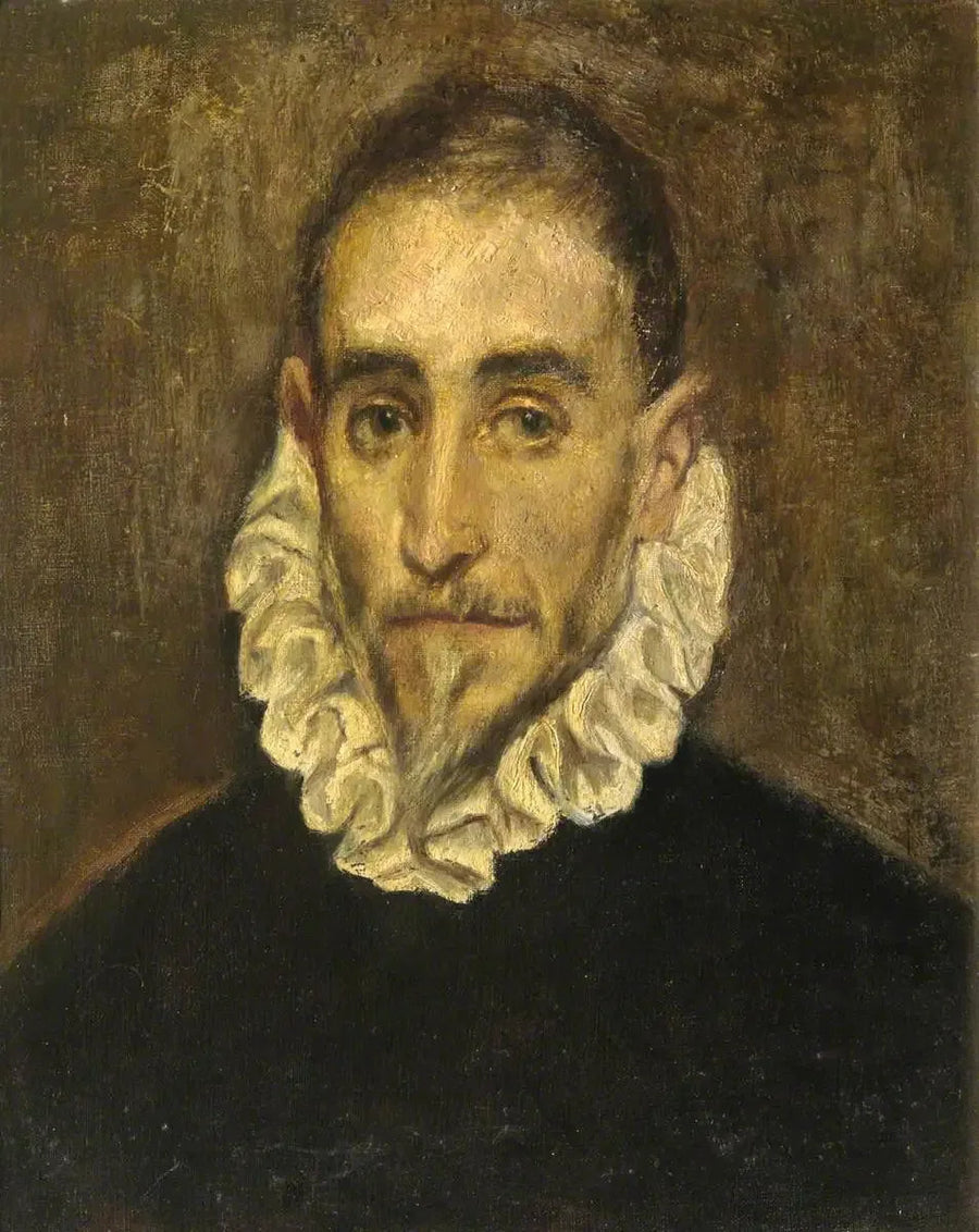 Retrato de un noble mayor - El Greco