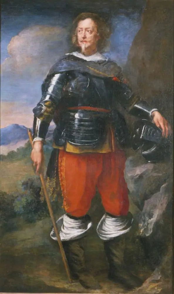Retrato de un noble - Antoine van Dyck