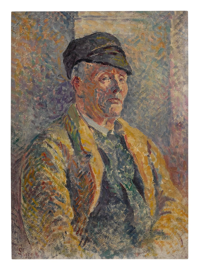 Retrato de un campesino - Maximilien Luce