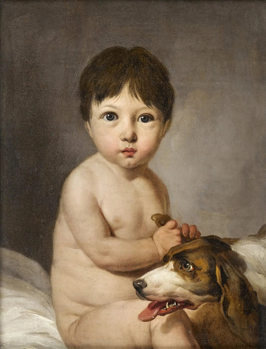 Retrato de un niño pequeño - Louis-Léopold Boilly