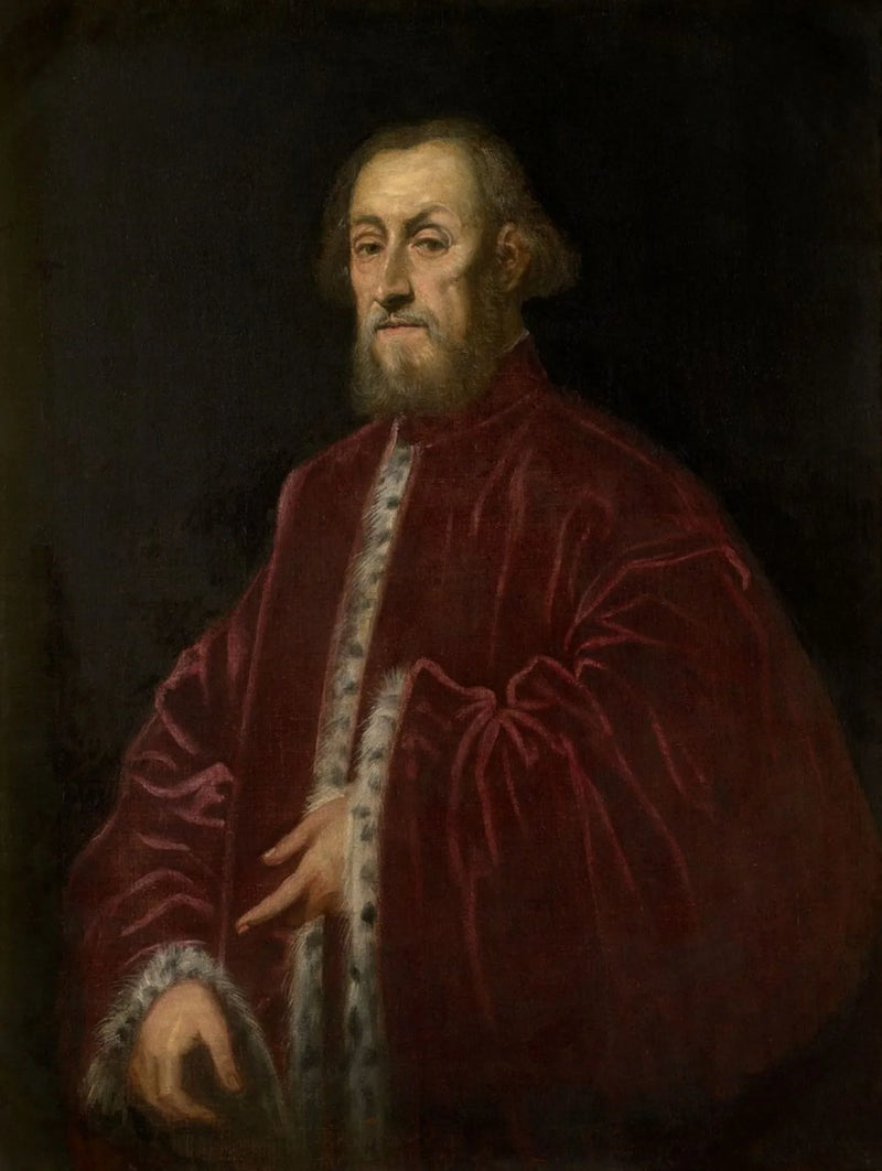 Retrato de un senador veneciano - Jacopo Tintoretto