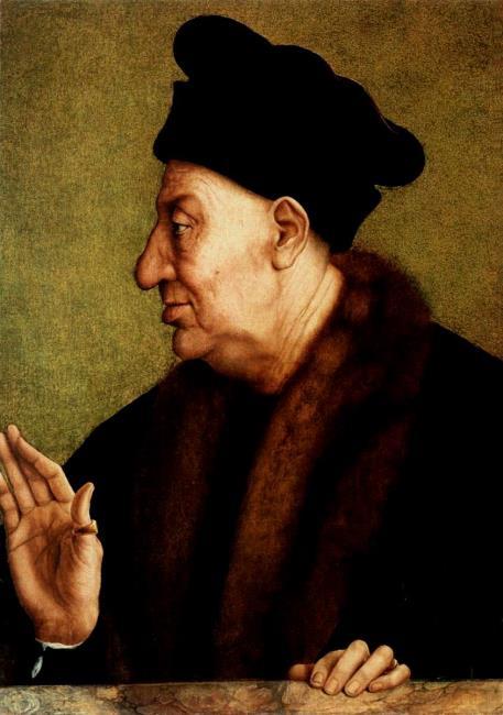Retrato de un anciano de perfil - Quentin Metsys