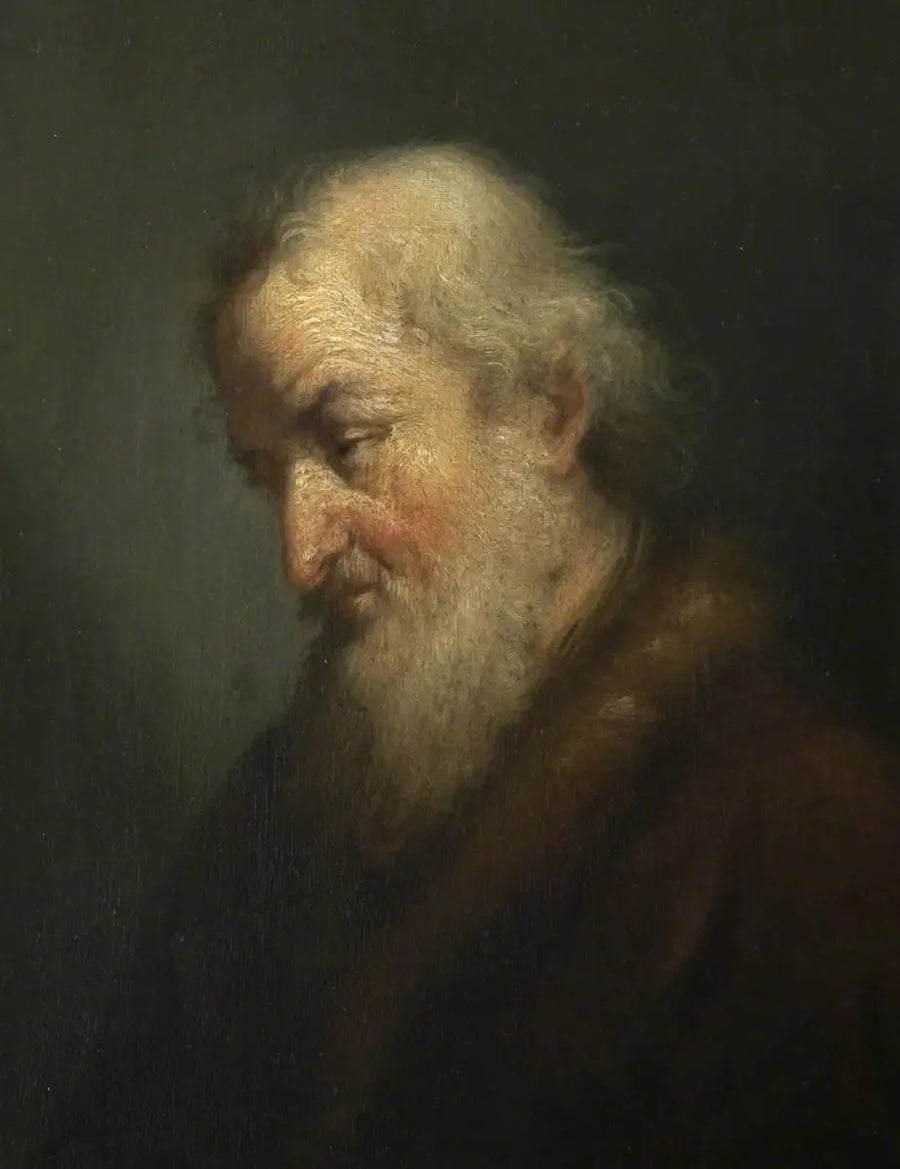 Retrato de un anciano - Rembrandt