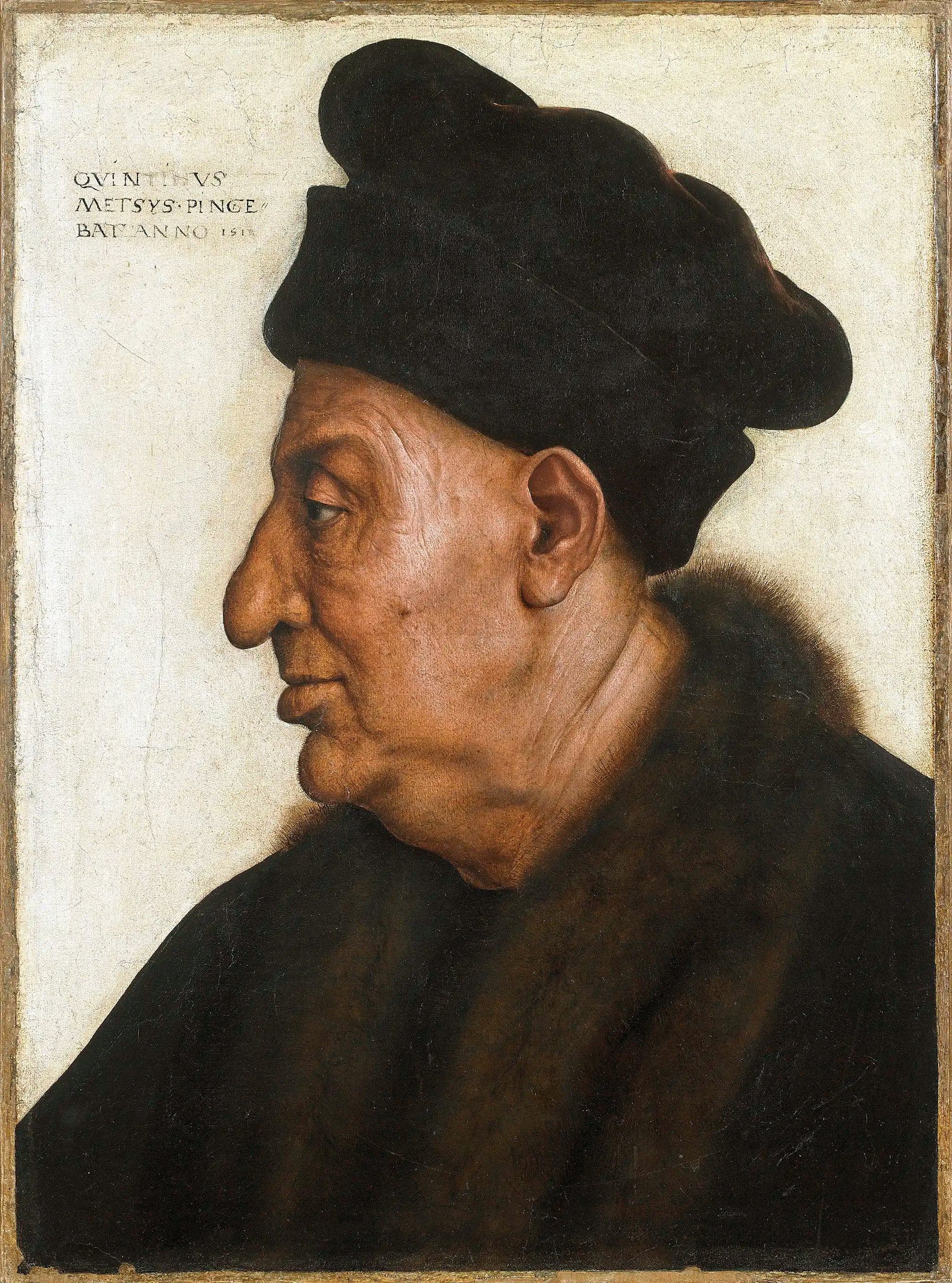 Portrait d'un vieillard - Quentin Metsys image 1 reproduction réalisée par Alpha Reproduction