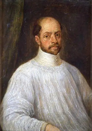 Retrato de un canónigo de San Agustín - David Teniers el Joven