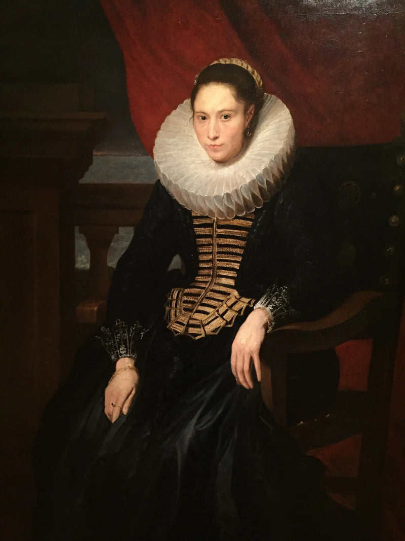 Retrato de una dama - Antoine van Dyck