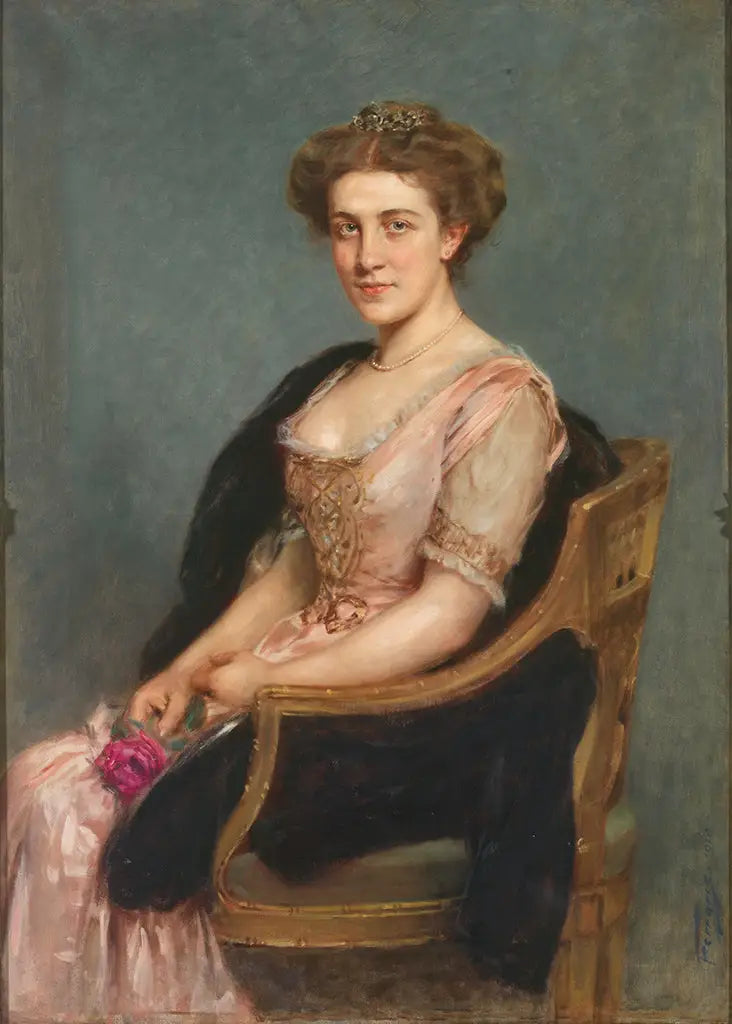 Retrato de una dama - Artur Ferraris
