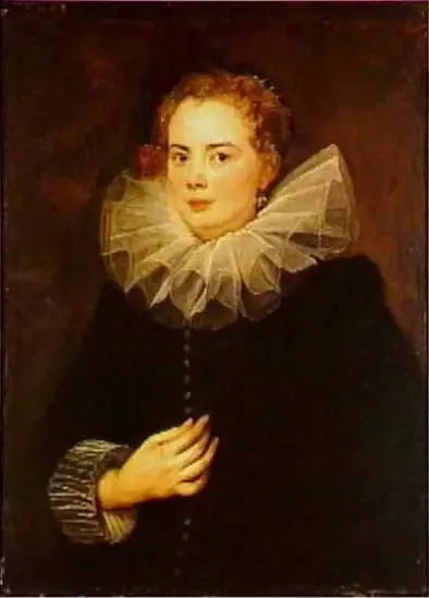 Retrato de una dama de Génova, hacia 1625-1626 - Antoine van Dyck