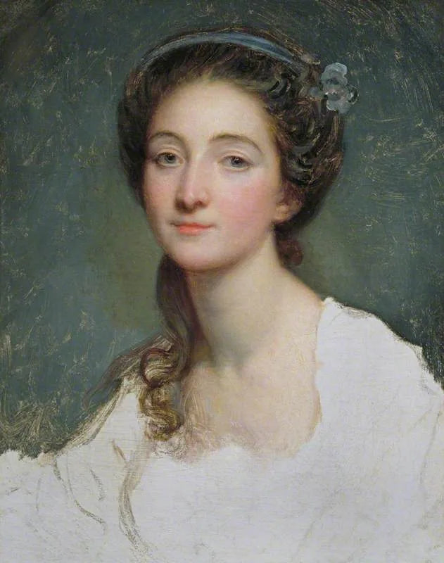 Retrato de una dama, conocida como Sophie Arnould (1744-1802) - Jean-Baptiste Greuze