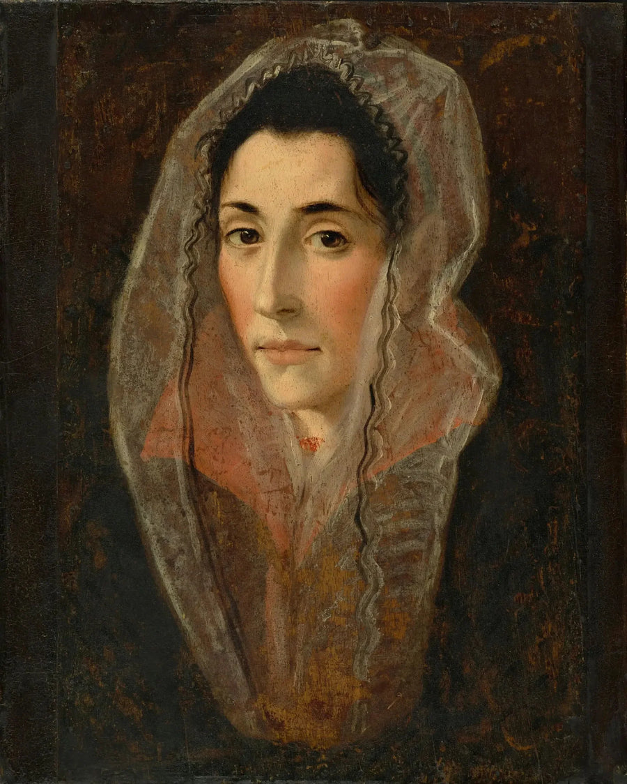 Retrato de una dama - El Greco